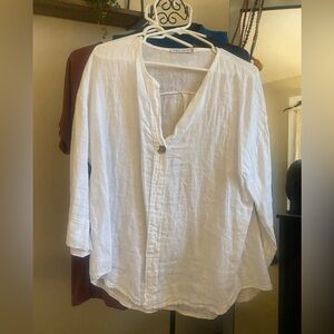 Tempo Paris 100% Linen shirt